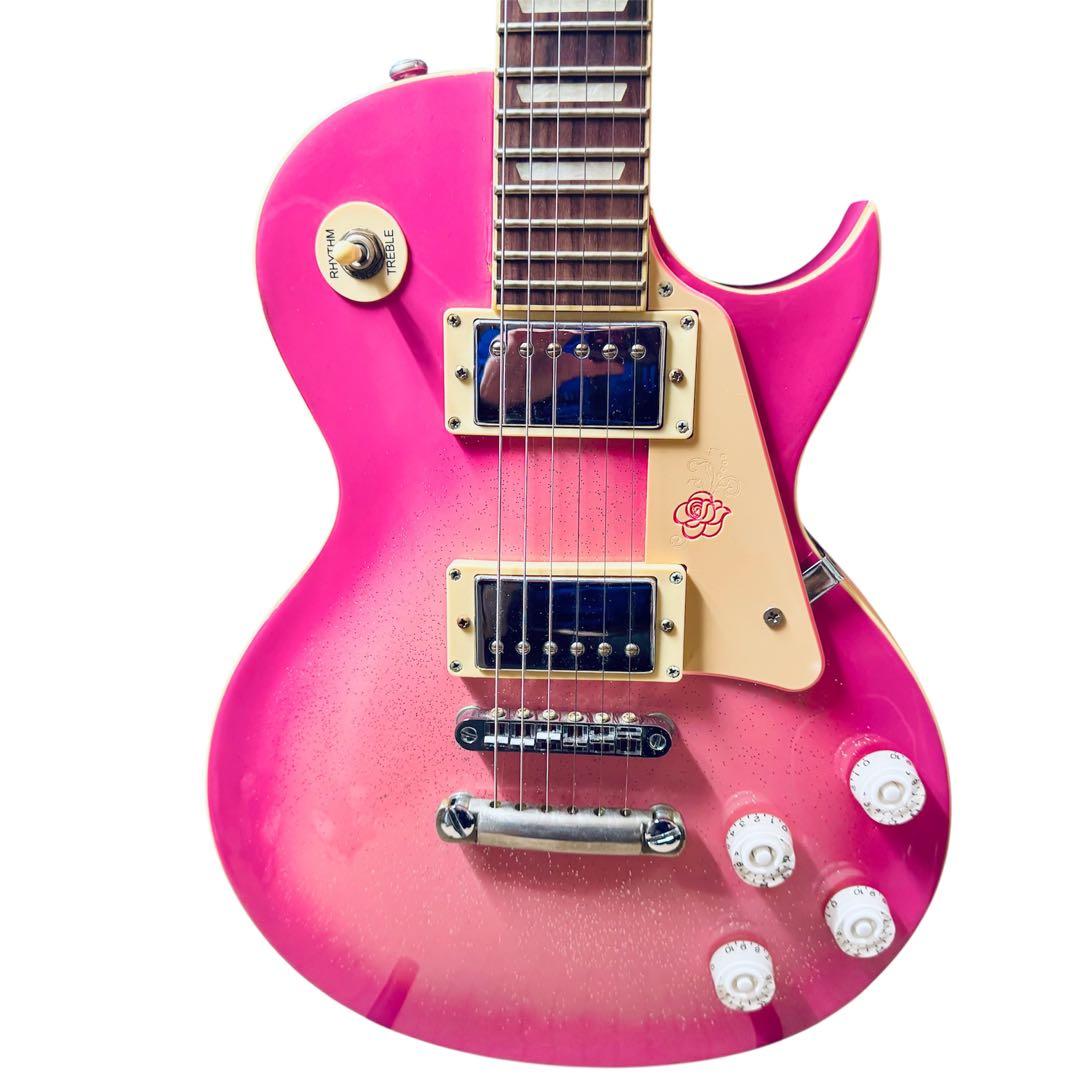 Gypsy Rose ピンク ラメ レスポール ジプシーローズ エレキギター