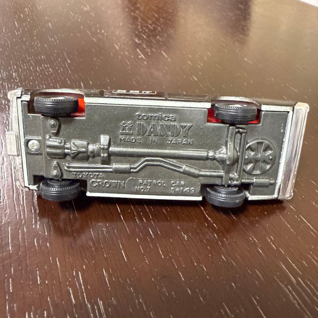 【廃盤絶版】トミカダンディ007トヨタクラウン スーパーサルーン パトロールカー