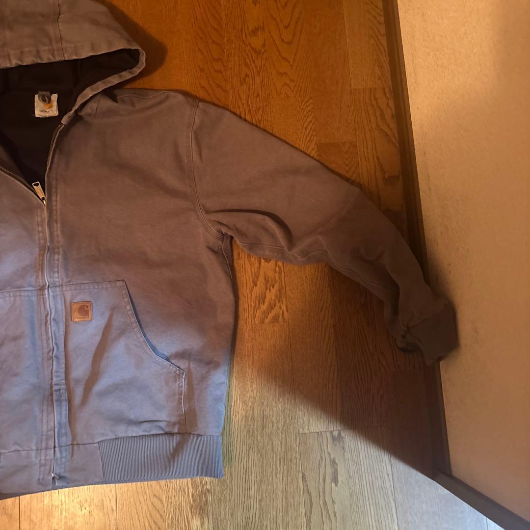 Carhartt グレー フード付きアクティブジャケット