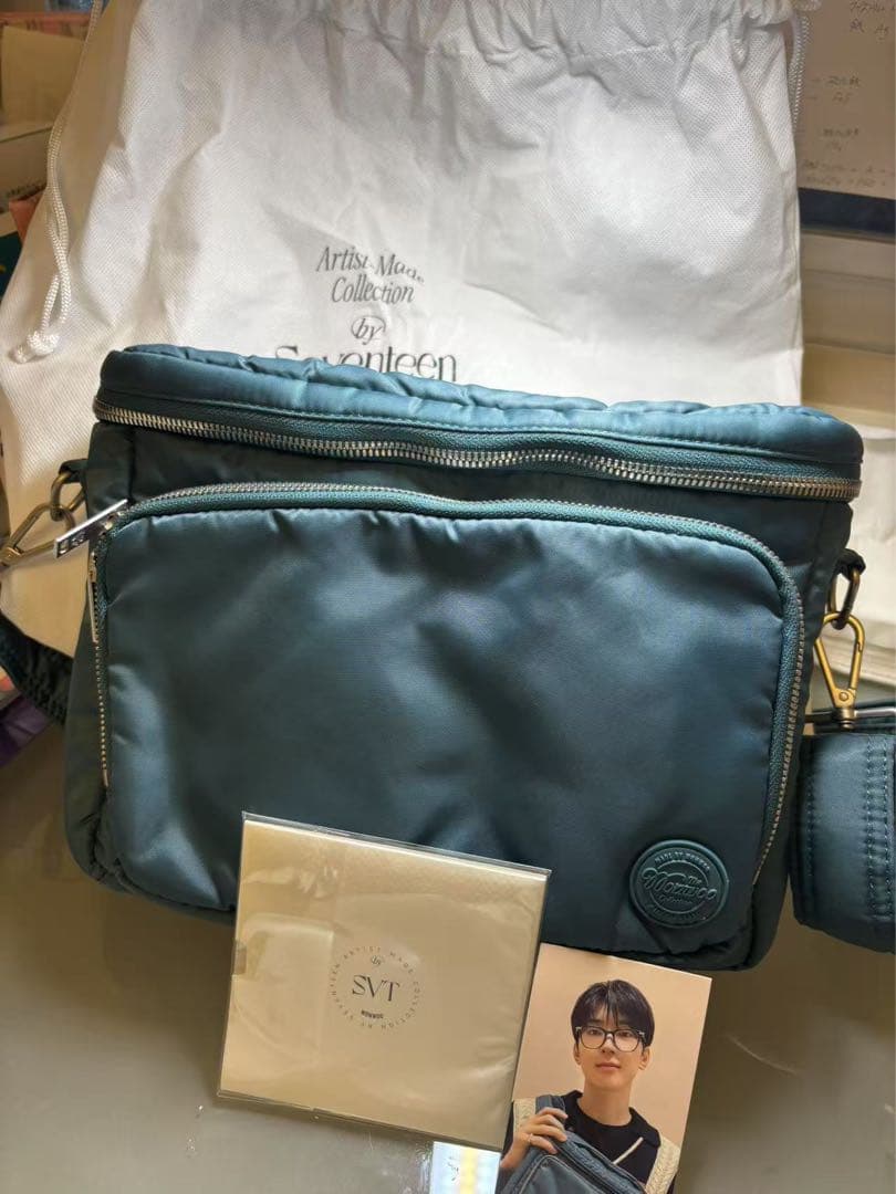 SEVENTEEN セブチ アーティストメイド クロスバッグ ウォヌ トレカ付き