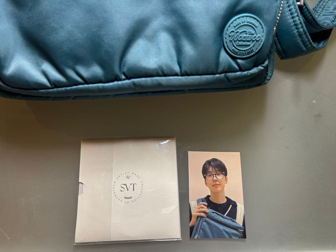 SEVENTEEN セブチ アーティストメイド クロスバッグ ウォヌ トレカ付き