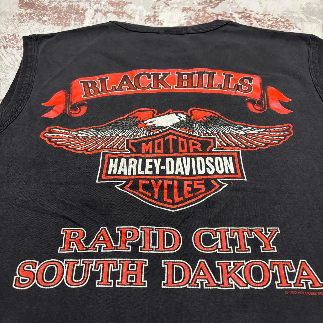 極レア】ビンテージ 90s ハーレーダビッドソン HARLEY ノースリーブ