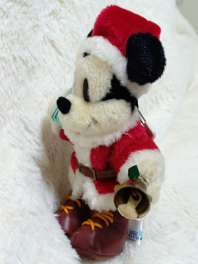 【希少】ミッキー　クリスマス　ディズニー　激レア　ヴィンテージ　入手困難　ぬいば