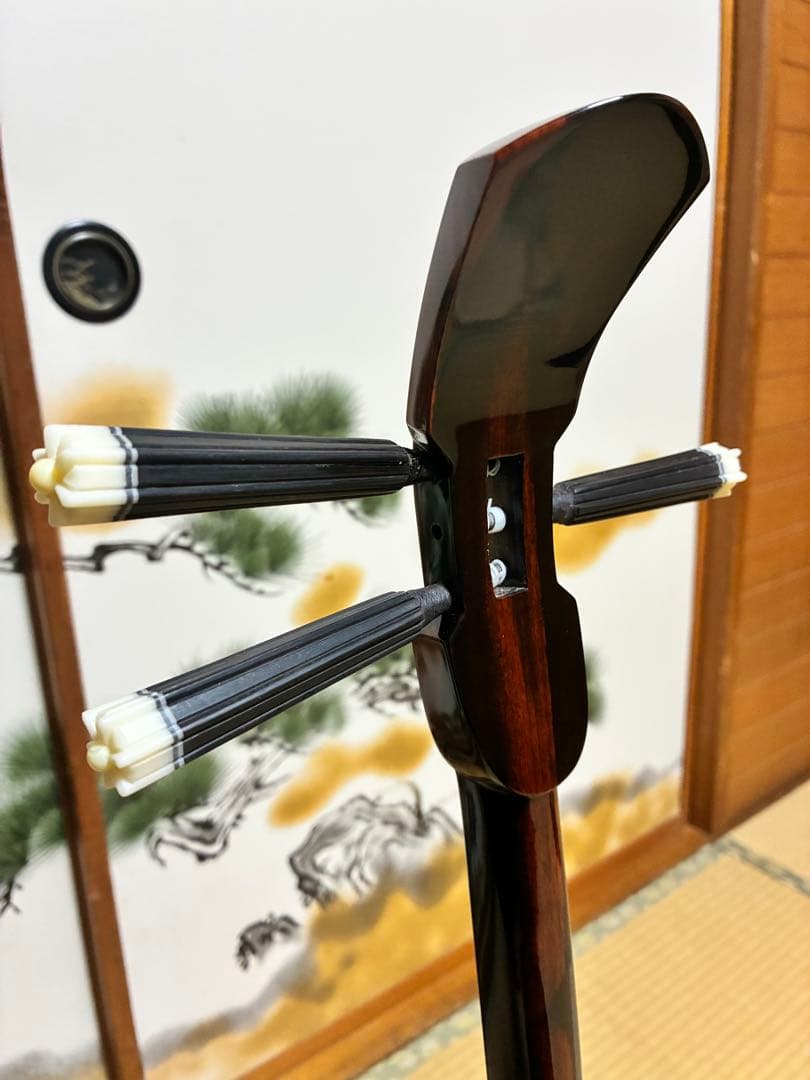 沖縄三線 エーマクルチ 本蛇皮一枚張り！与那城型！ユナー型！