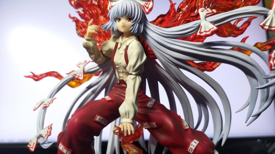 藤原妹紅 鳳凰ver. 東方Project 本物 中古】【開封品】藤原妹紅 〜鳳凰