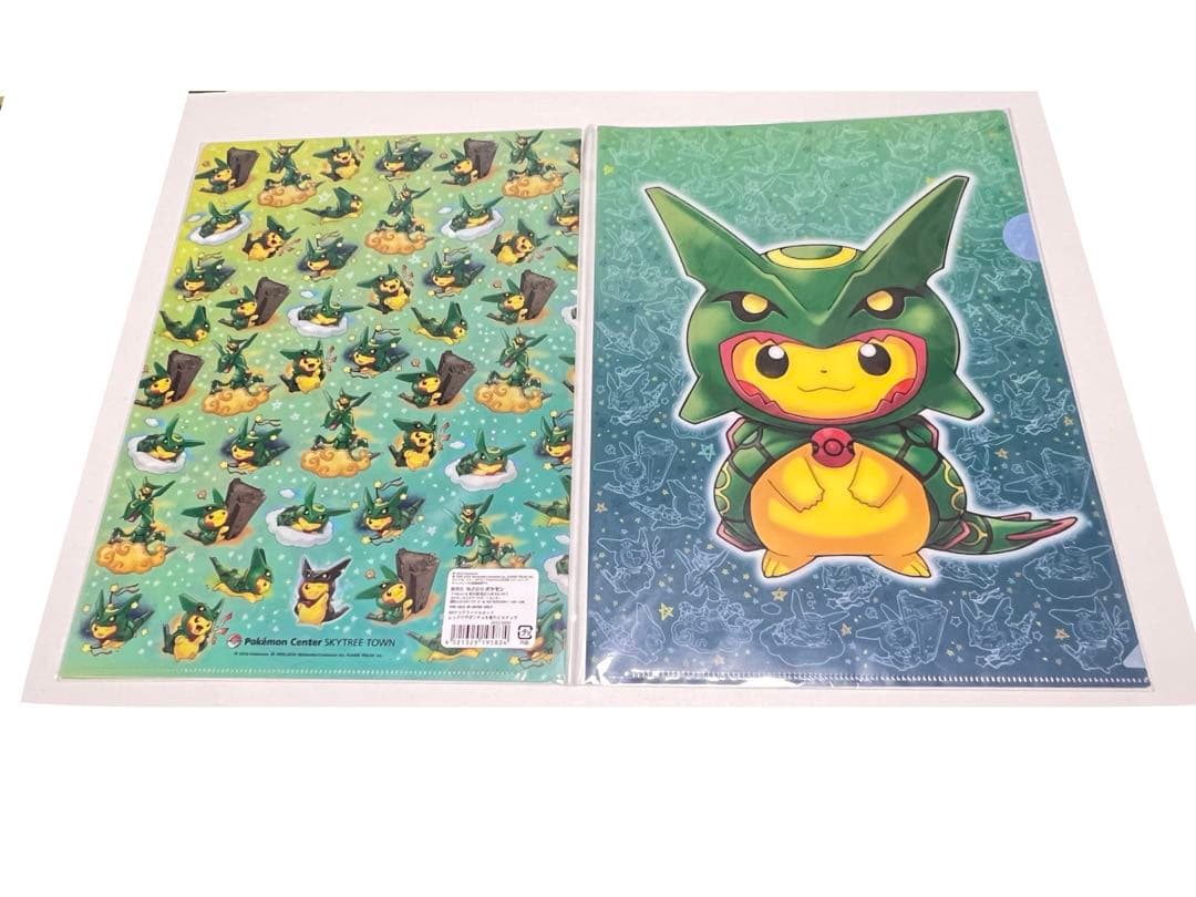 ポケモンセンタースカイツリータウン♦︎ロゴピンズ、クリアファイル、非売品ノベルティ
