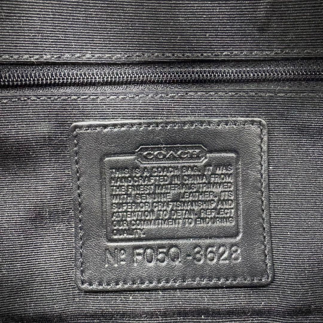 未使用級✨COACH コーチ ソーホー シグネチャー ワンショルダーバッグ 黒