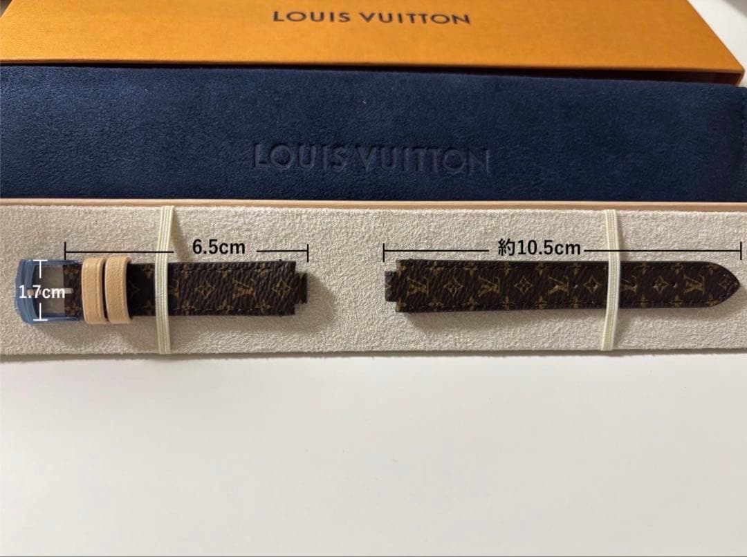 LOUIS VUITTON タンブール ベルト ナノモノグラム