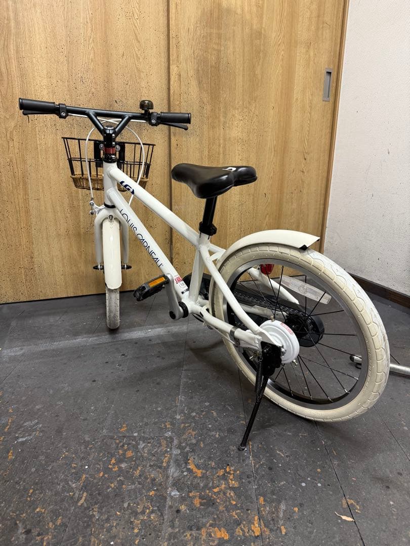 中古車 幼児用 ルイ・ガノ アルミフレーム(軽量モデル) 18インチ 美品