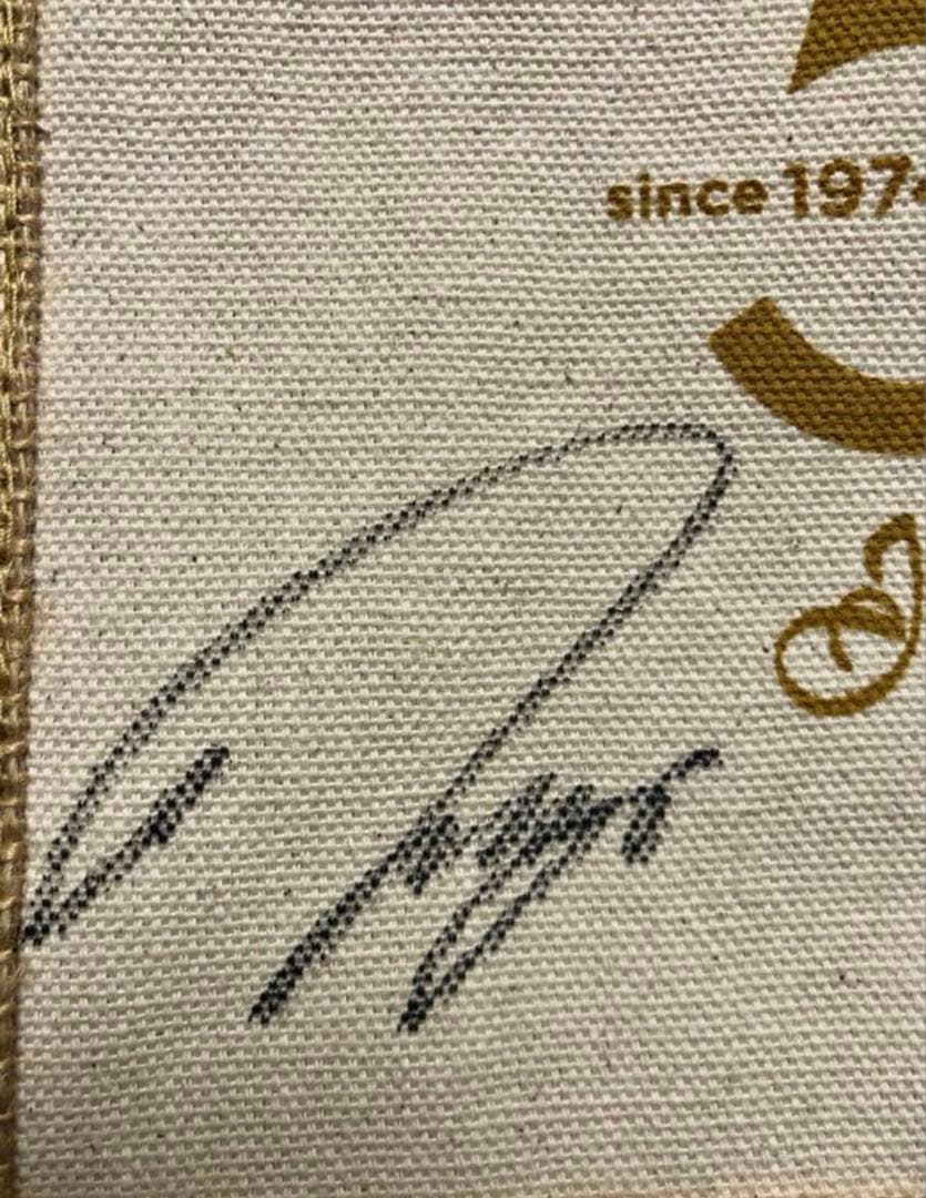 石川遼さん直筆サイン入り　第50回ダンロップフェニックス記念バック