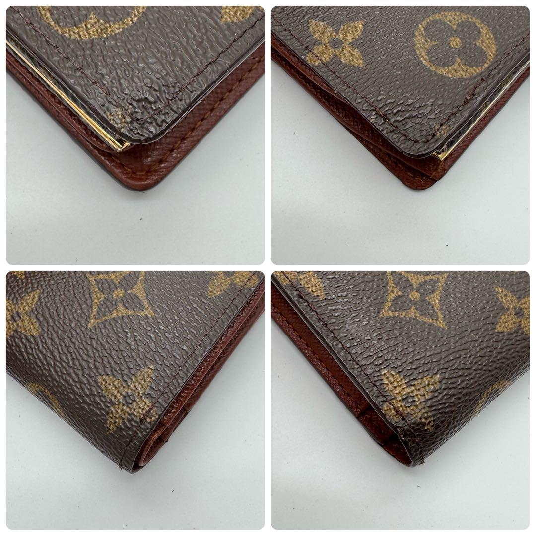 美品✨ルイヴィトン　モノグラム　ヴィエノワ　折り財布　wallet　財布