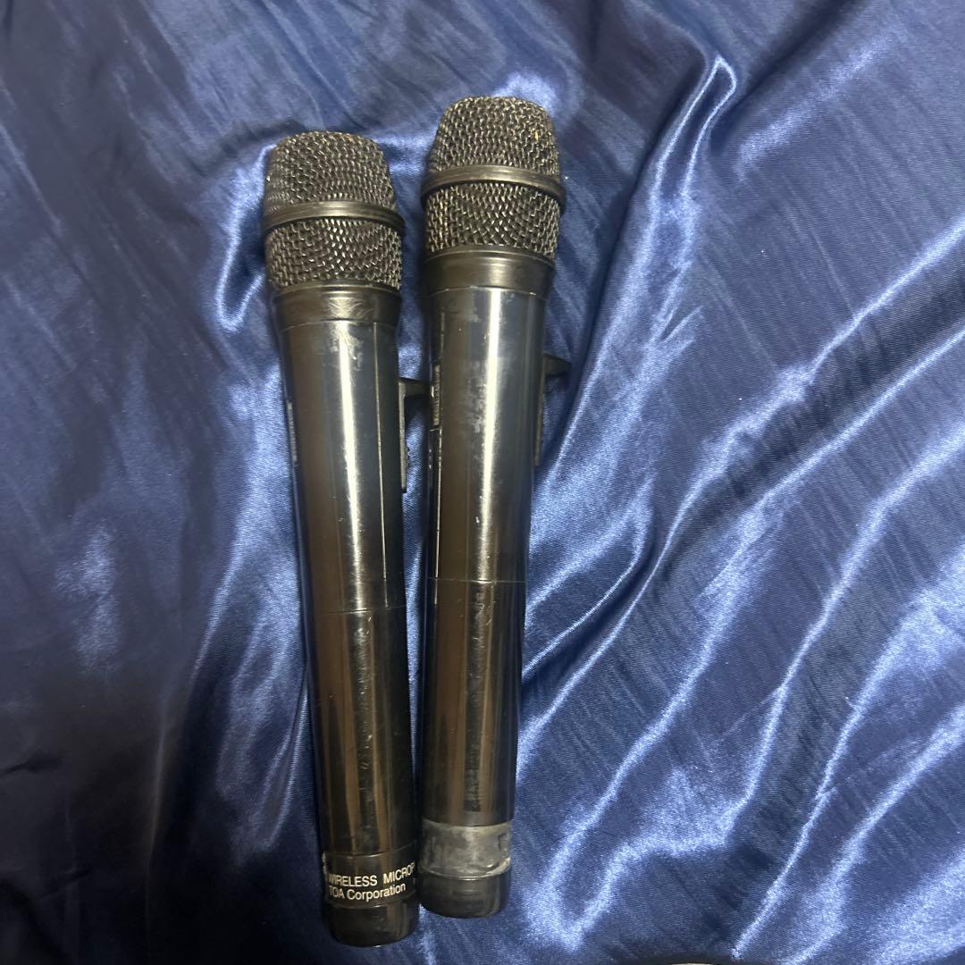 【TOA】ワイヤレスマイクロフォンWM-1220無線×2本