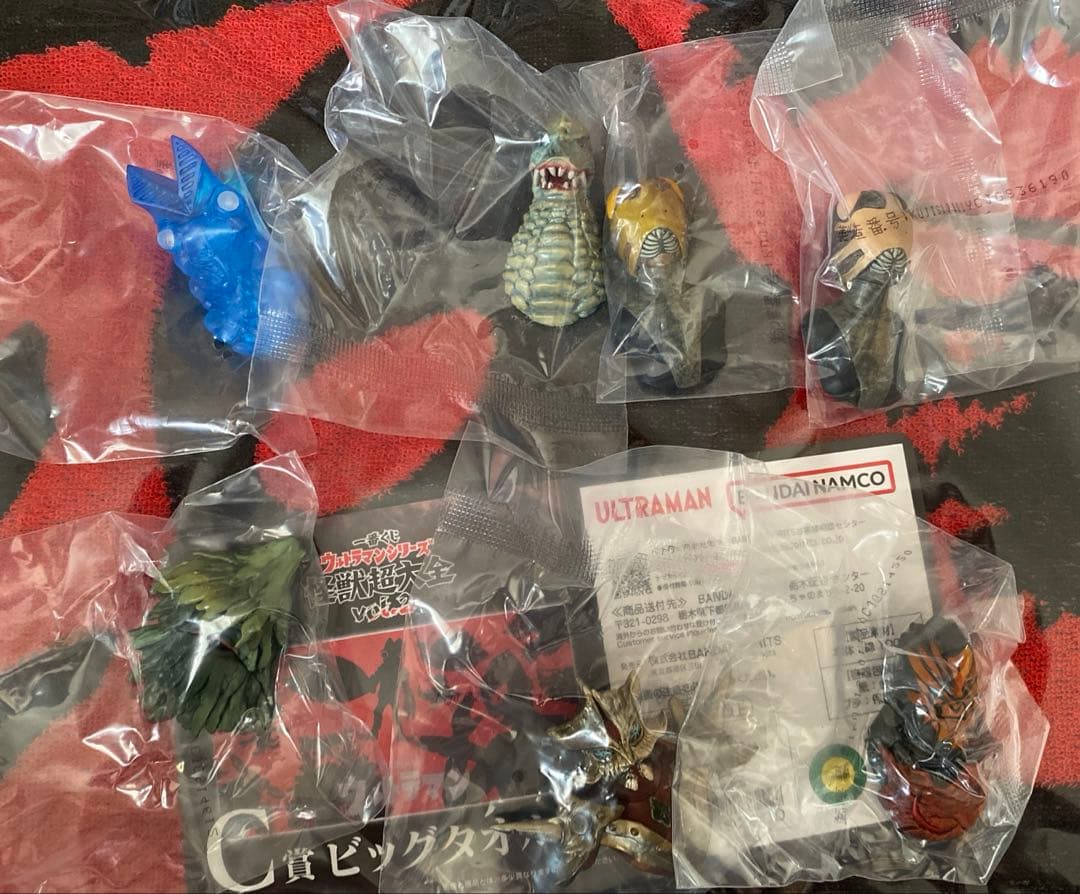 一番くじ 怪獣超大全 vol.2　A、C、F賞セット