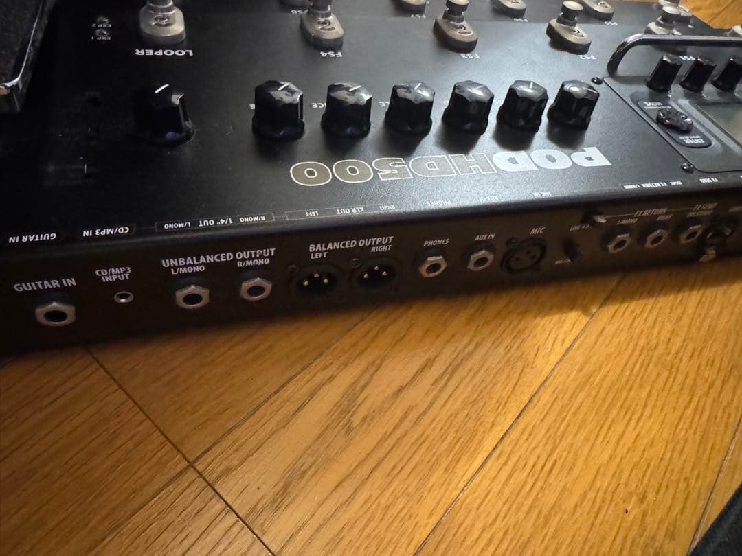 LINE6 POD HD500 ケース付き
