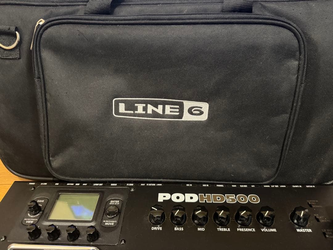LINE6 POD HD500 ケース付き