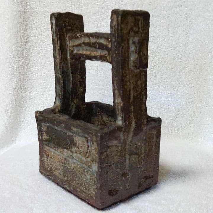 宇田川抱青　花器　花瓶　花活け　工芸品