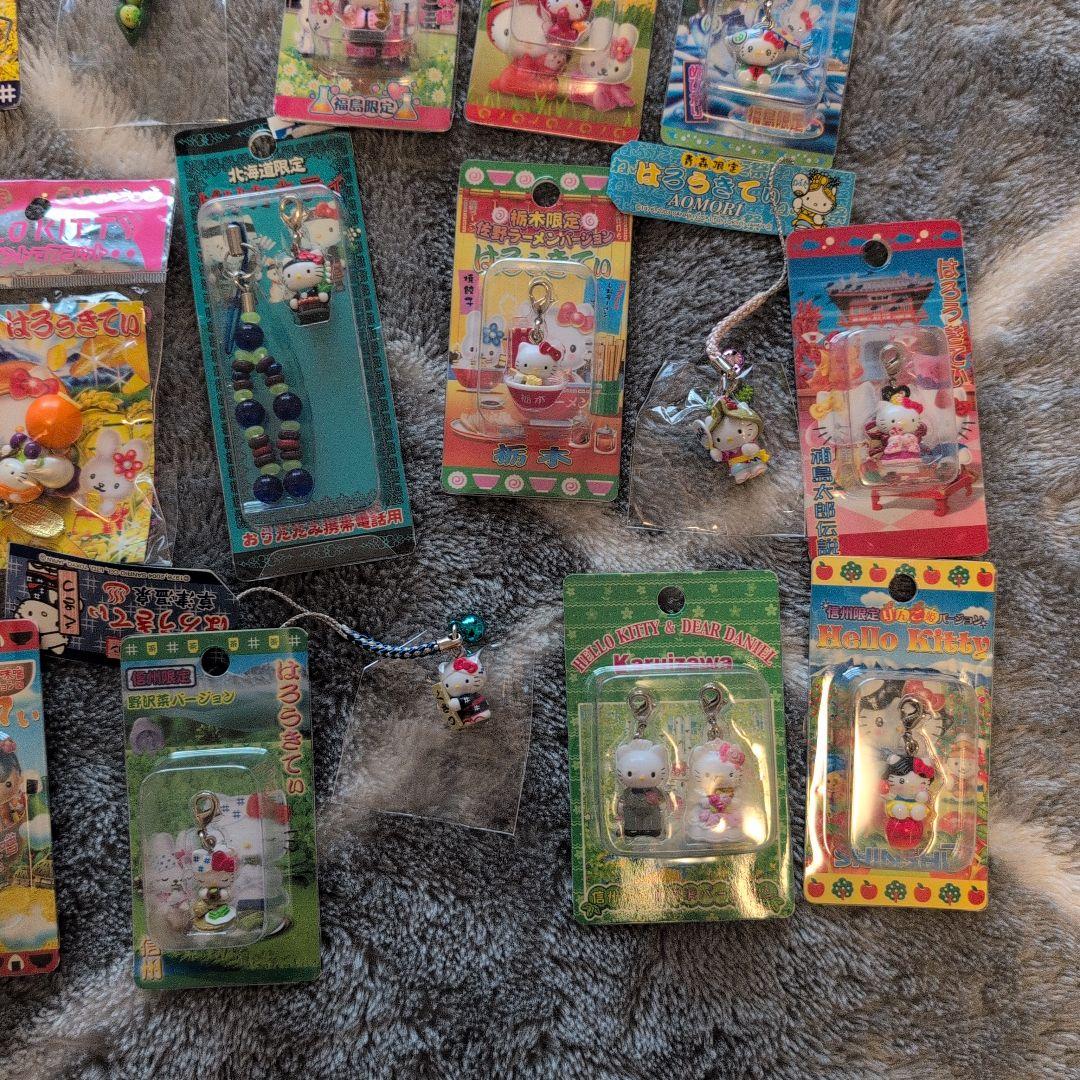 た*ぽ様 【東北信州】ハローキティ御当地 キーホルダーセット