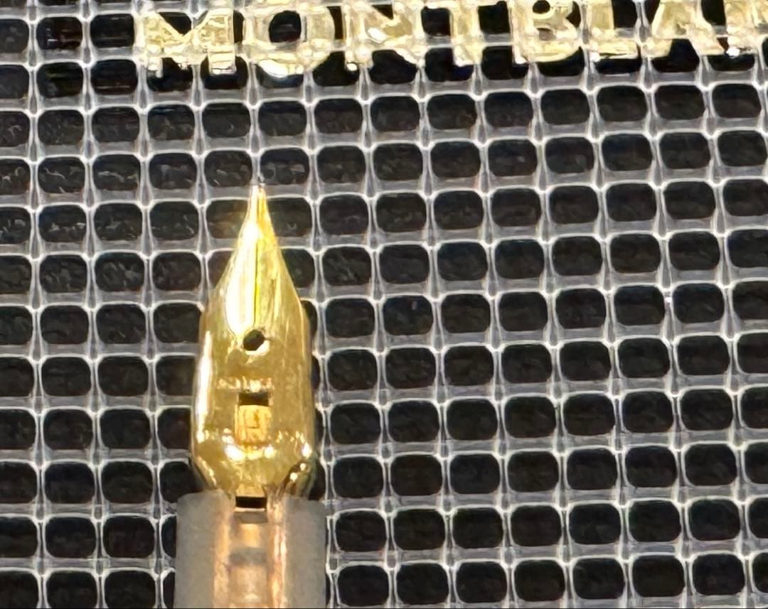 極美品】モンブランNo12 万年筆1960s ペン先18c 750 希少