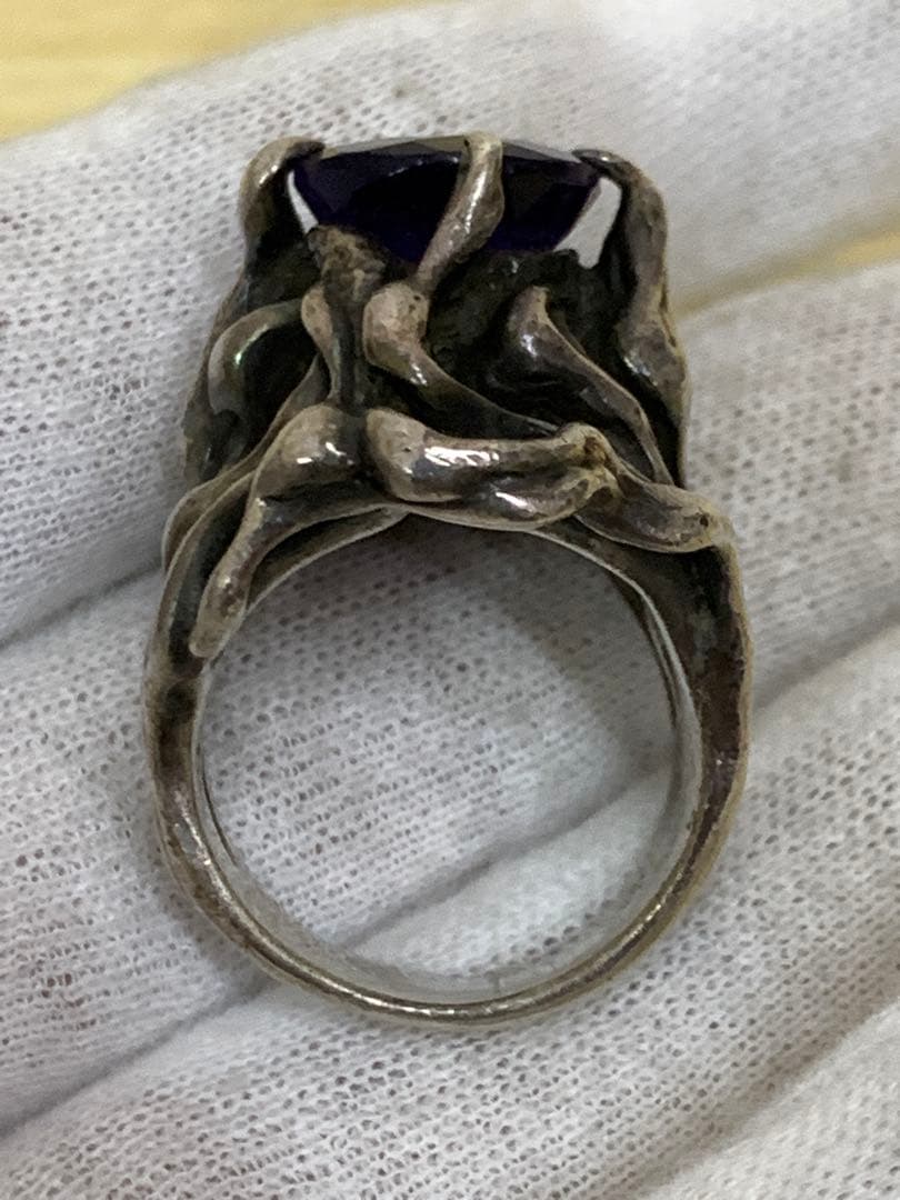 【超希少】廃盤品 TAUJAN アメジスト 美品 リング 18号