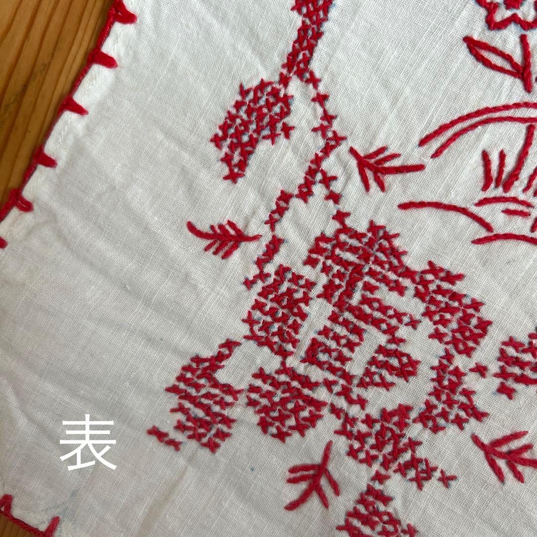 ドイツアンティーク 刺繍タペストリー