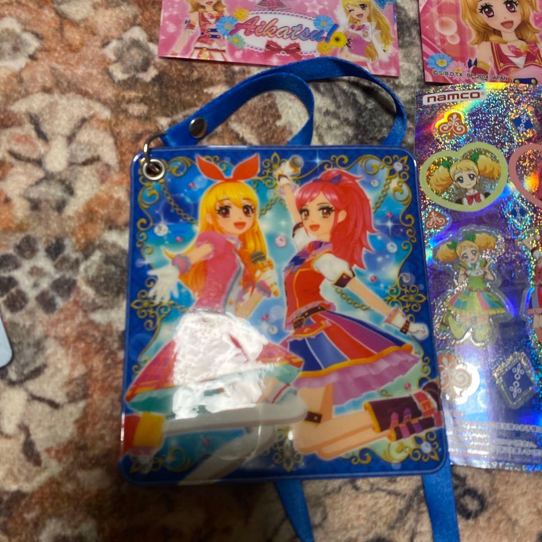 アイカツグッズまとめ売り カード パスケース クリアファイルなど