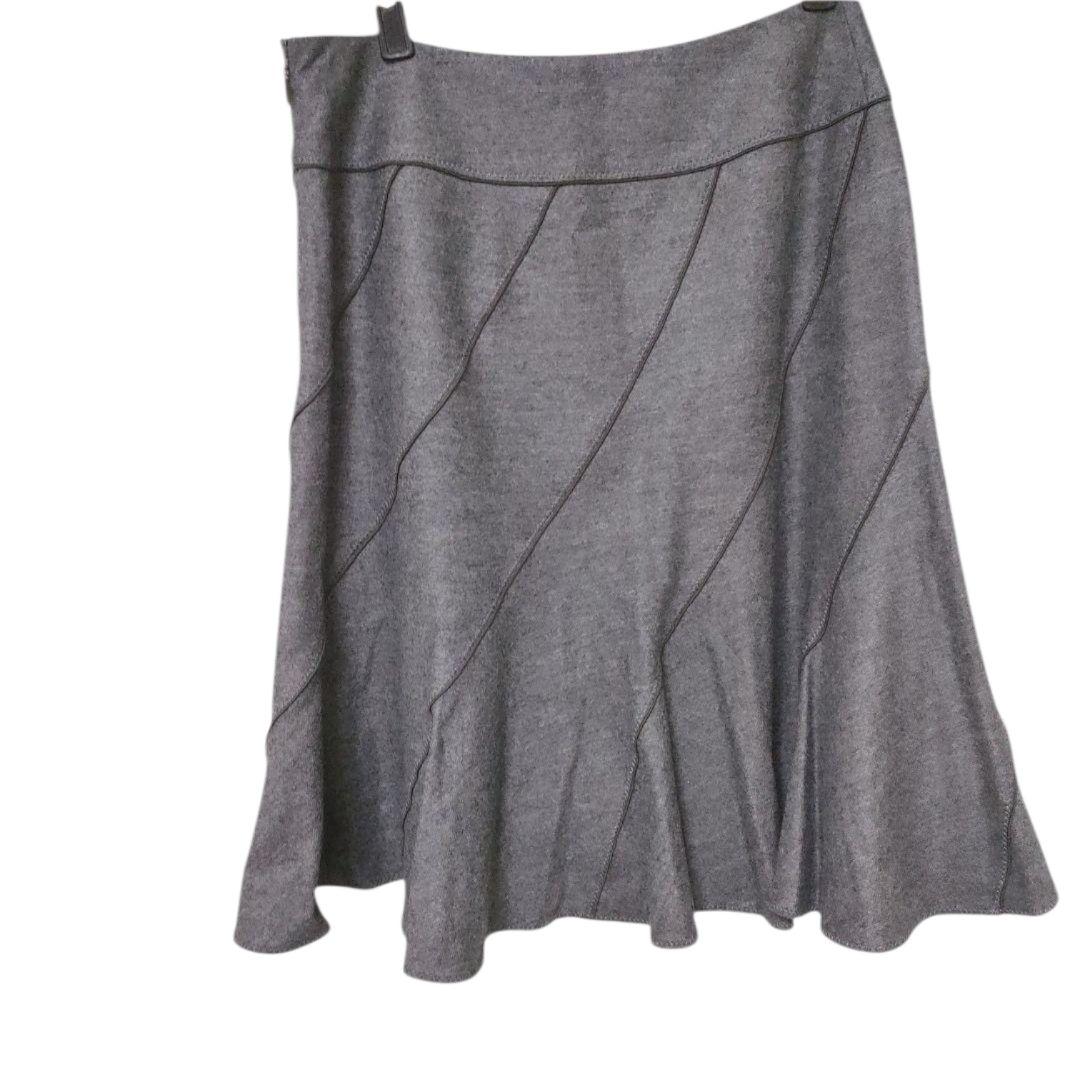 新品タグ付き✨️EPOCA スカート グレー 40 マーメイドライン ミディ丈