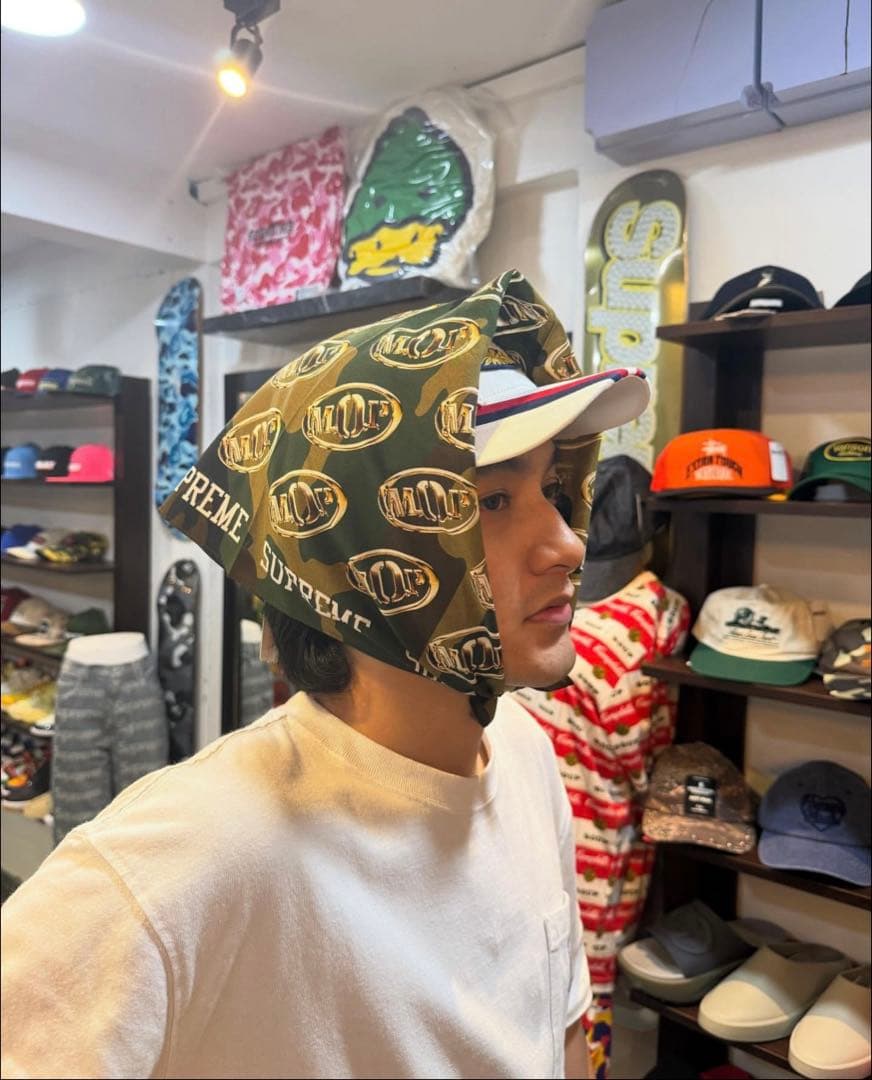 Supreme M.O.P. Bandana エムオーピー バンダナ カモ 迷彩