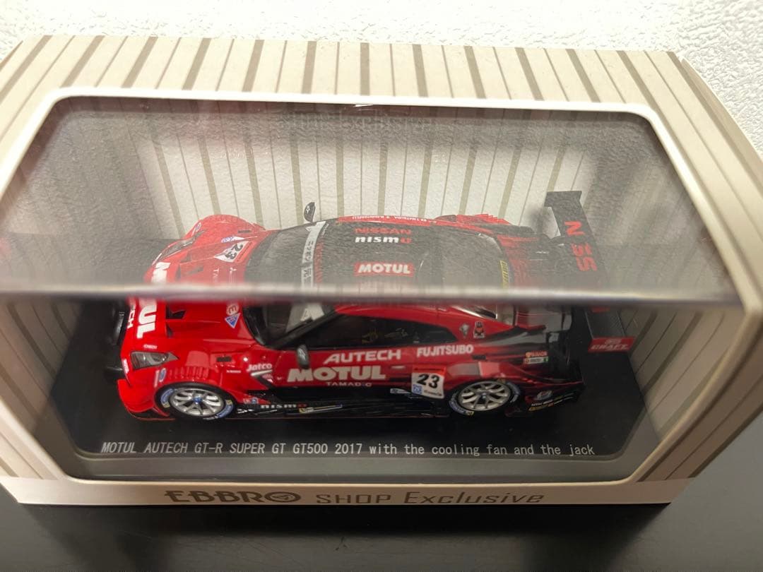 ミニカー EBBRO SUPER GT 2017 MOTUL AUTECH GT-R