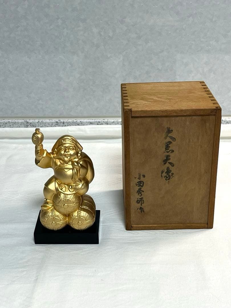 大黒天像 小田秀師作 K24GP 置物 オブジェ - メルカリ