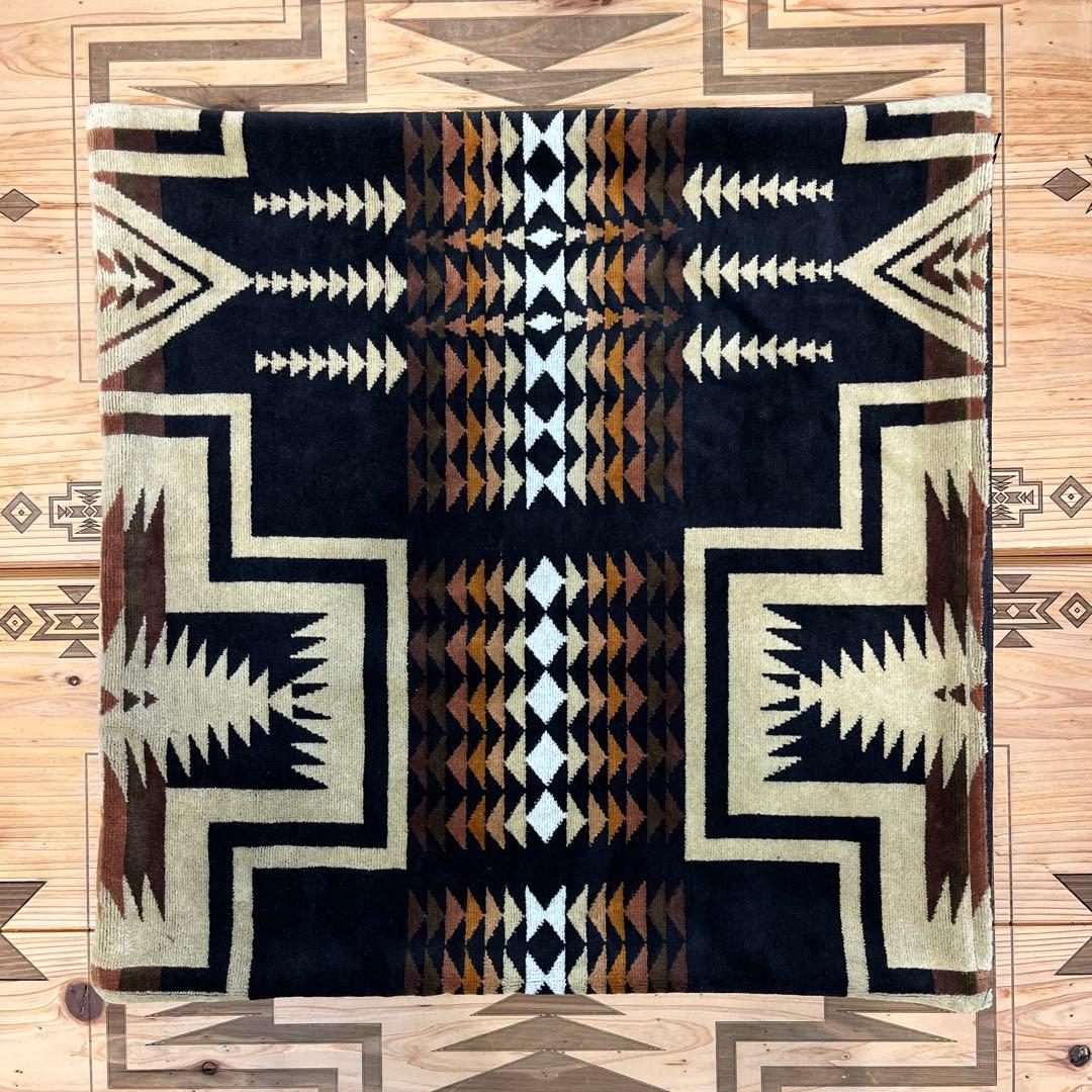 ゆもページ ペンドルトン リメイク クッションカバー 新品 ハーディング