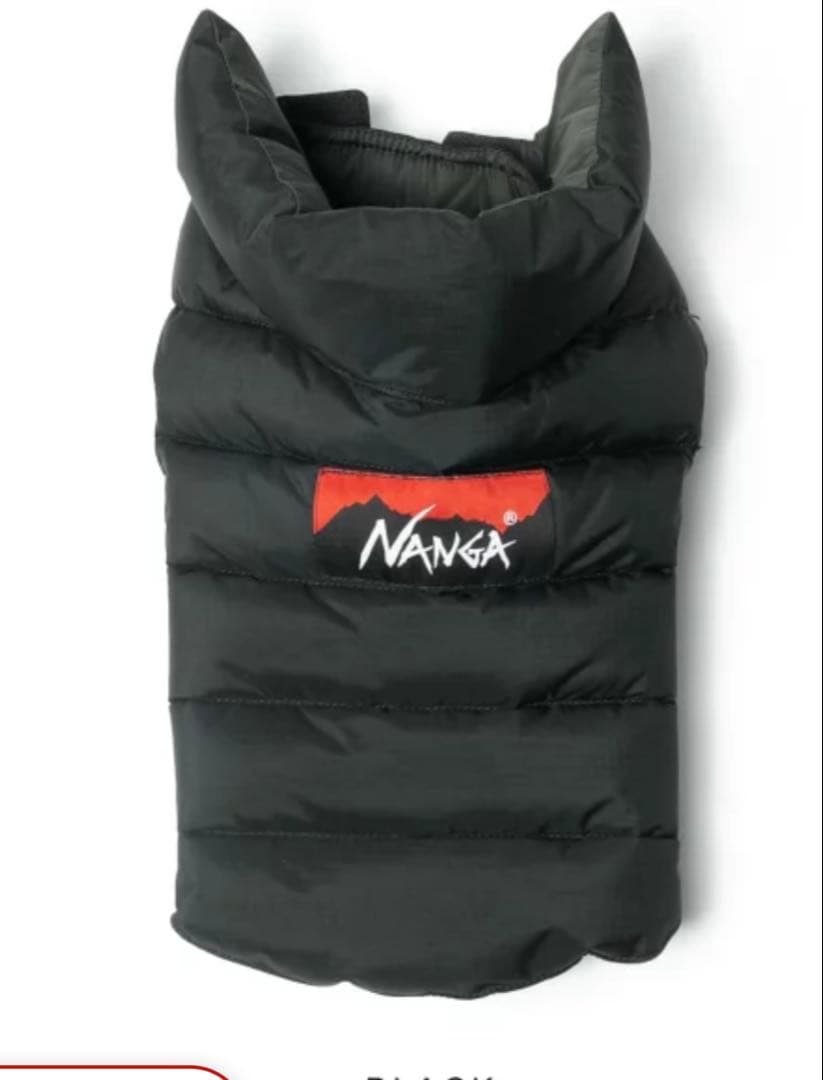 NANGA犬服 ダウンSサイズ