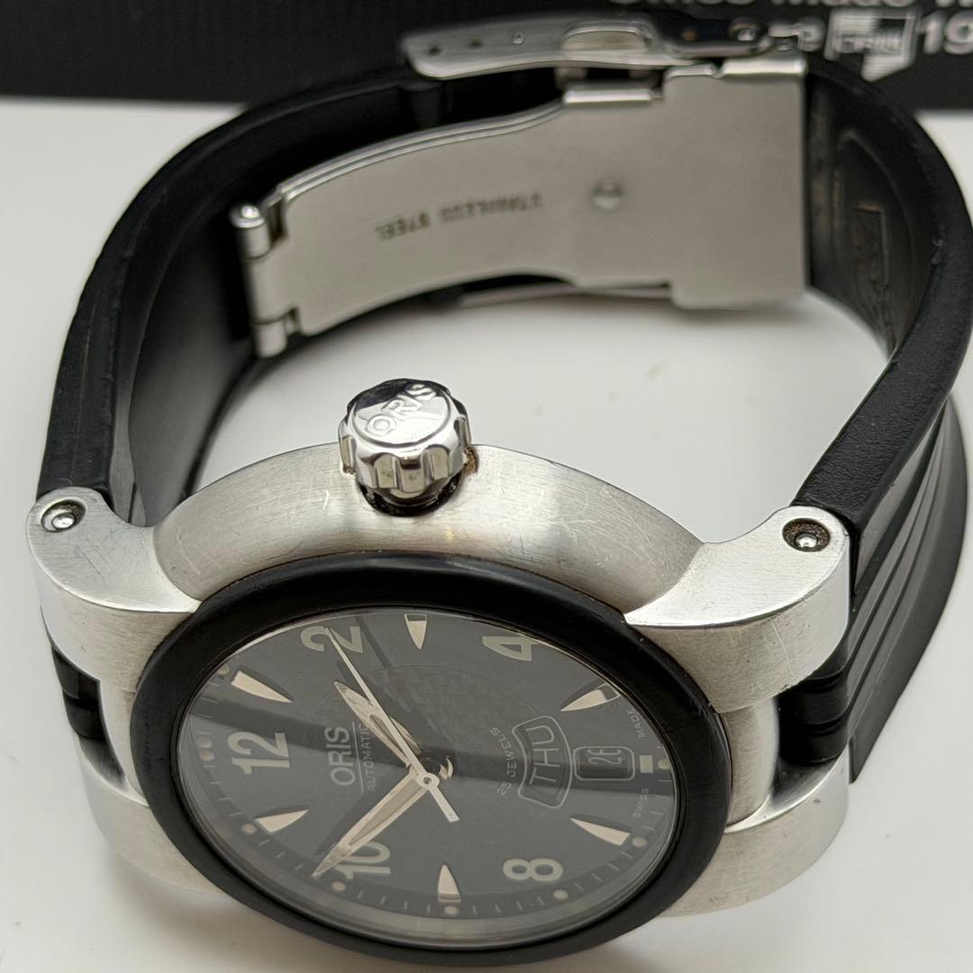 動作未確認　オリス　7518 7500 自動巻　箱付　ビッグクラウン