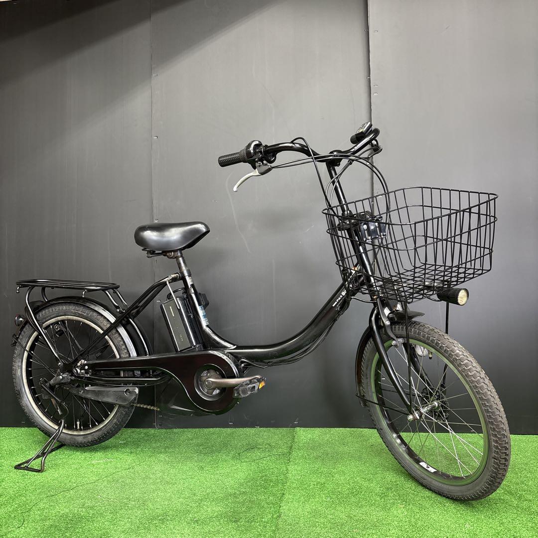 電動自転車 YAMAHA PAS Babby ブラック 3人乗り対応　54