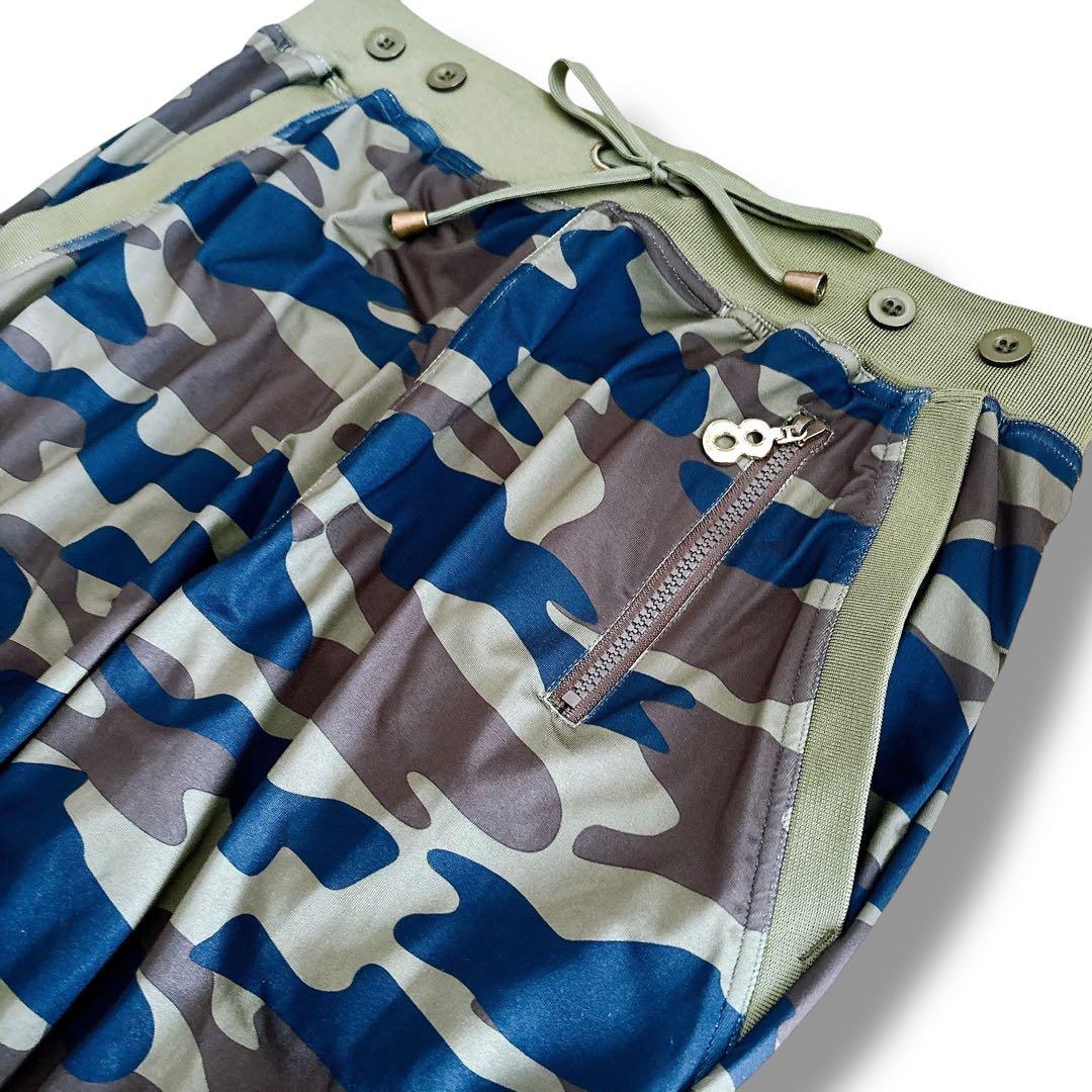 MUTA MARINE ハーフパンツ クロップドパンツ 水陸両用 カモフラ柄 L