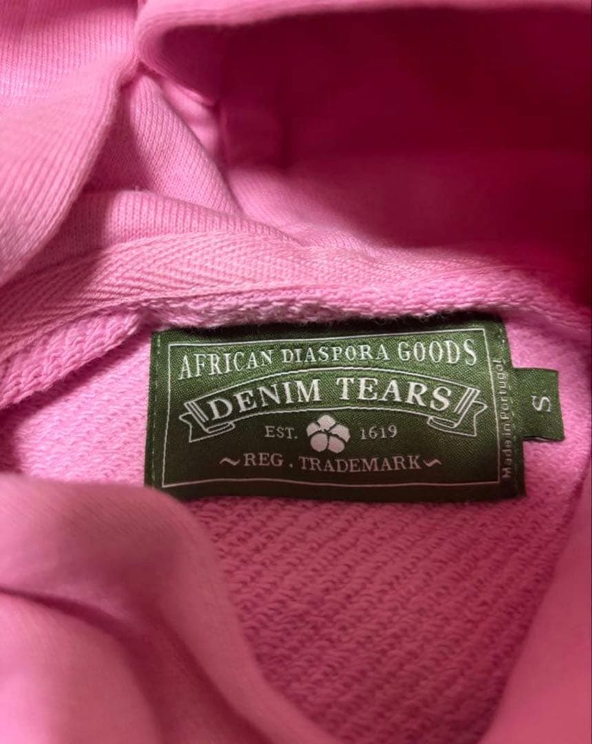 DENIM TEARS フラワーパターン パーカー Sサイズ