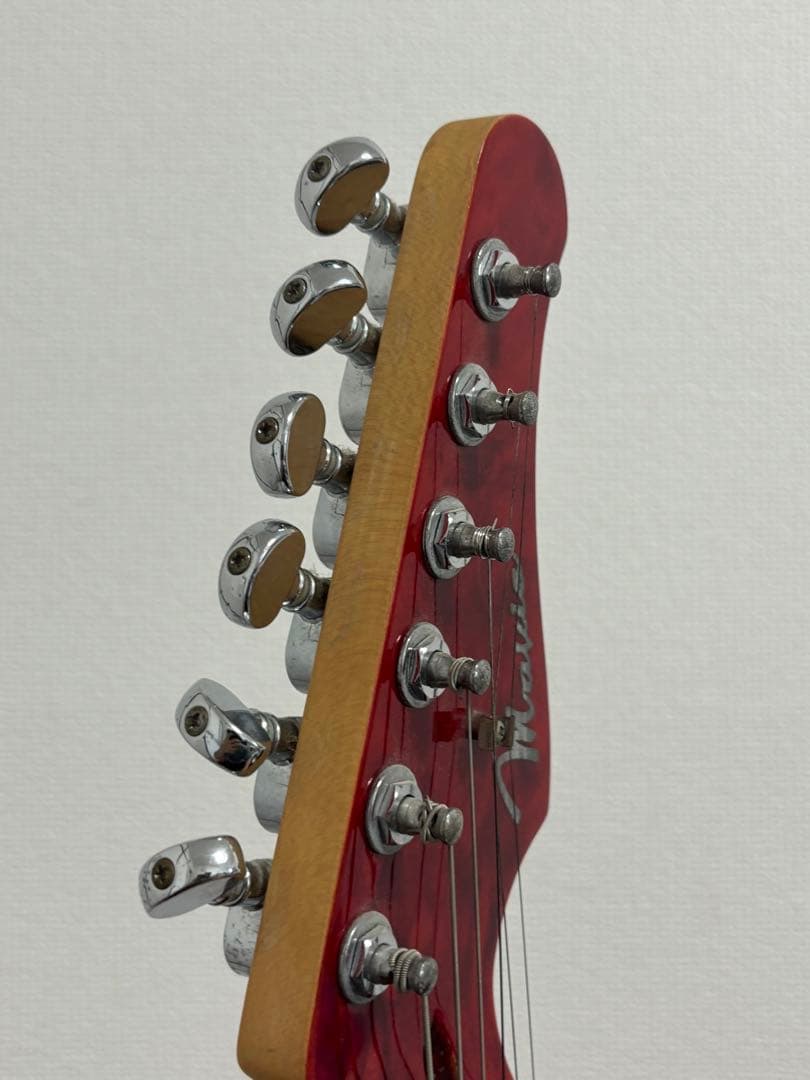 Mavis MST-600 メイプルレッド エレキギター ストラト - メルカリ