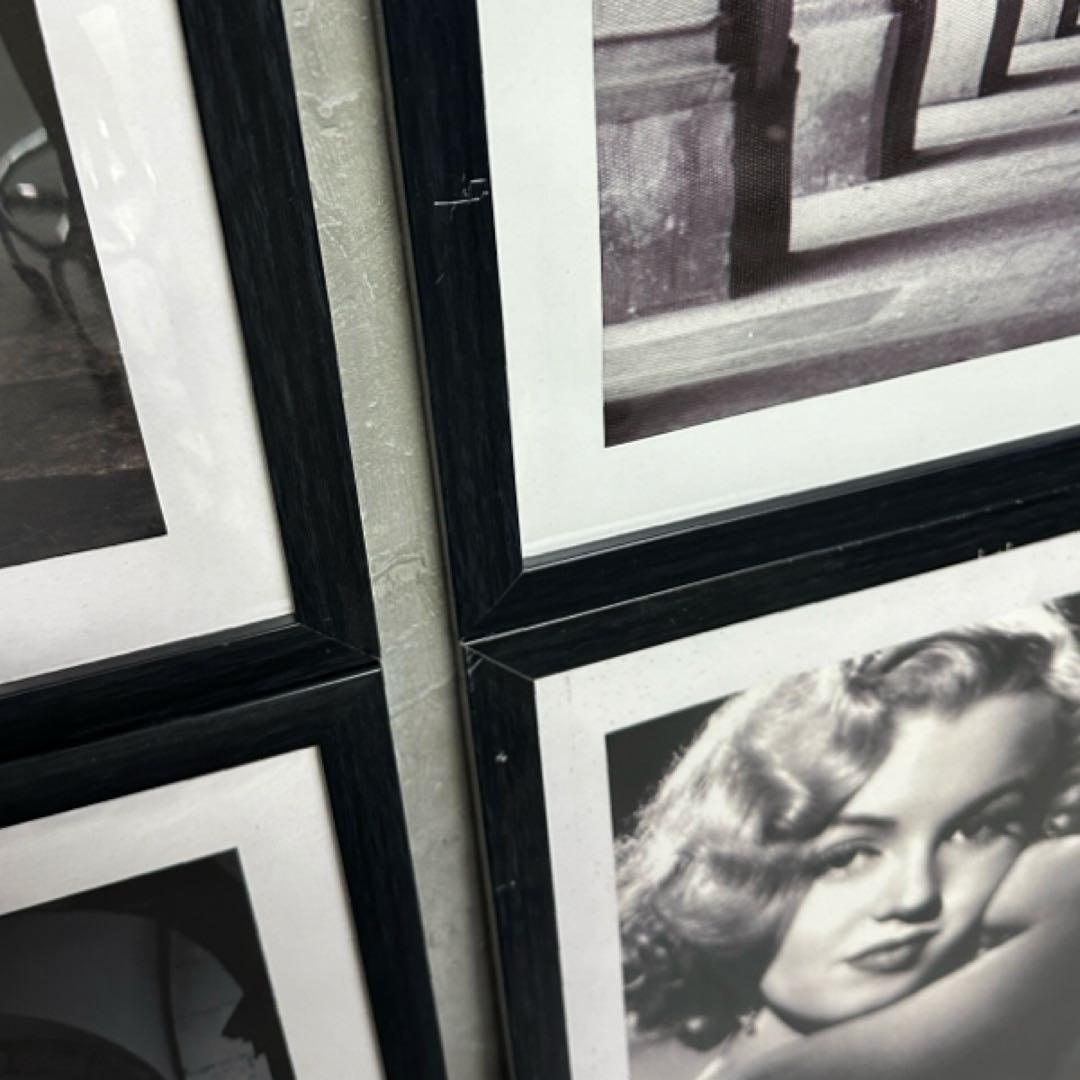 A3 ポスター アート 絵 額縁 フレーム付 一点物 店舗 展示品 6枚セット A3