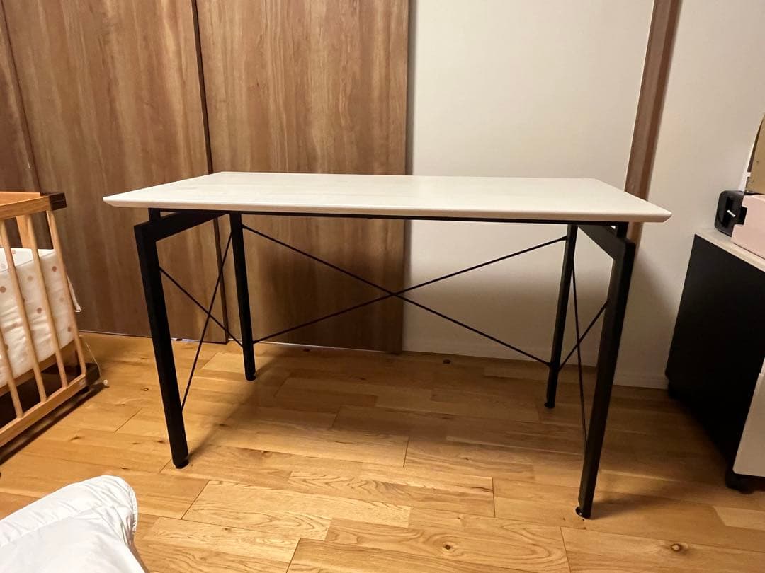 ニトリ　デスクワゴンセット サーヤ　デスクのみ