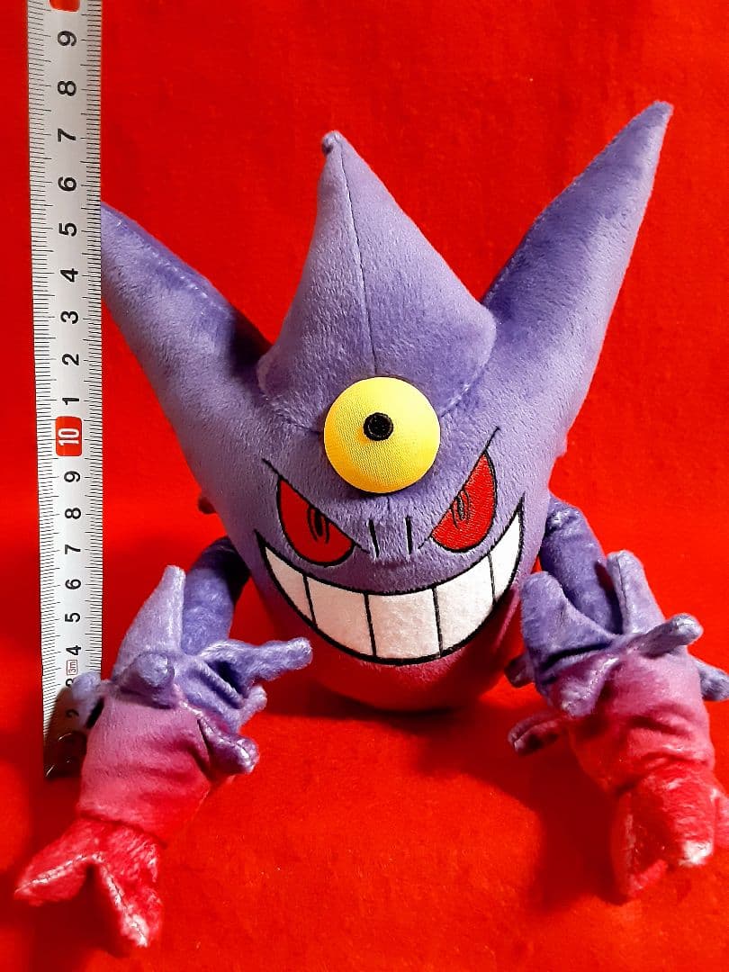 ポケセン】メガシンカ ゲンガー ぬいぐるみ (現状品) - メルカリ