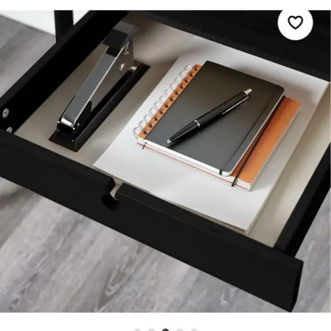 【IKEA】　LISABO リーサボー　IKEA イケア　ブラック　長机