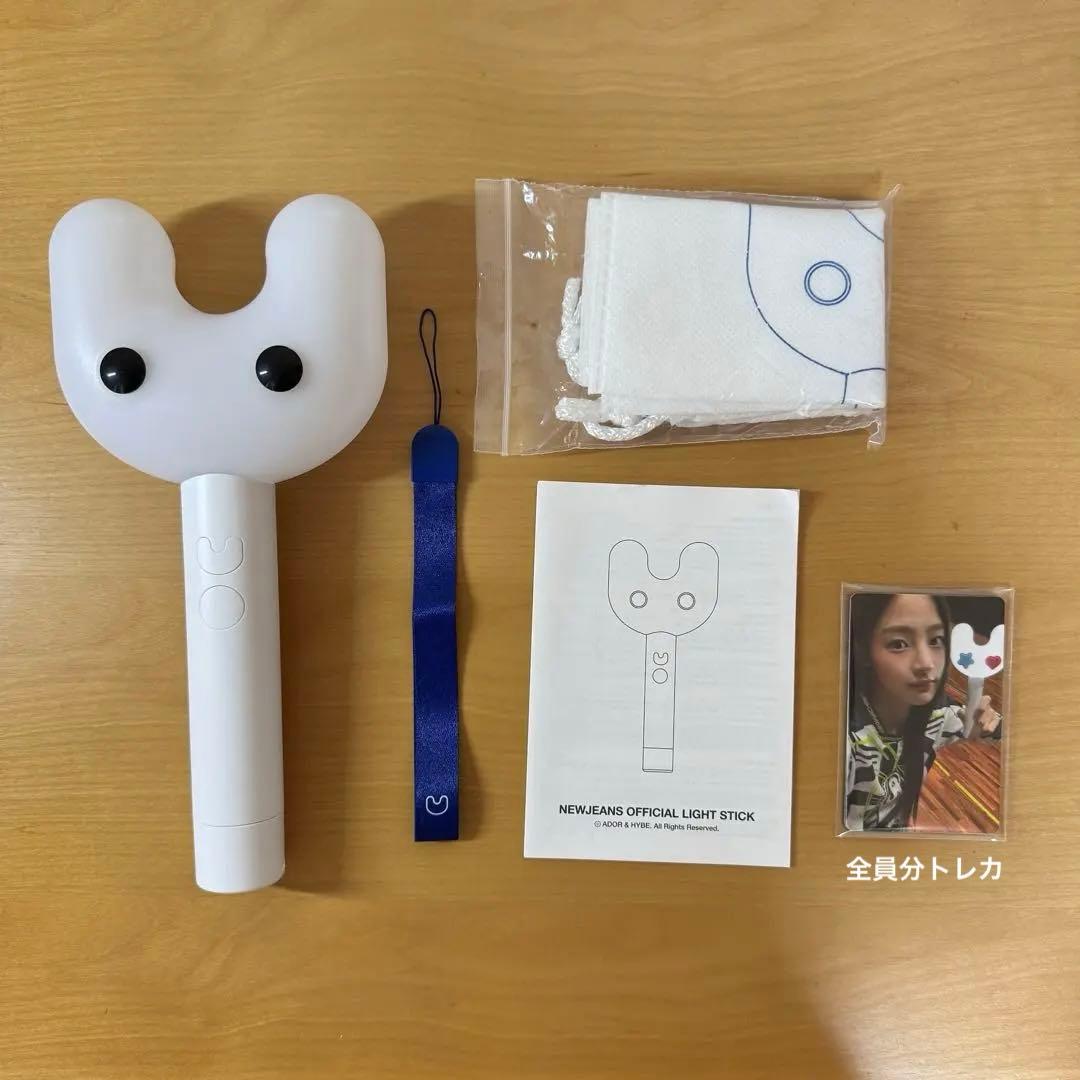 Newjeans トートバッグ ペンライト セット Newjeans NJZ トートバッグ