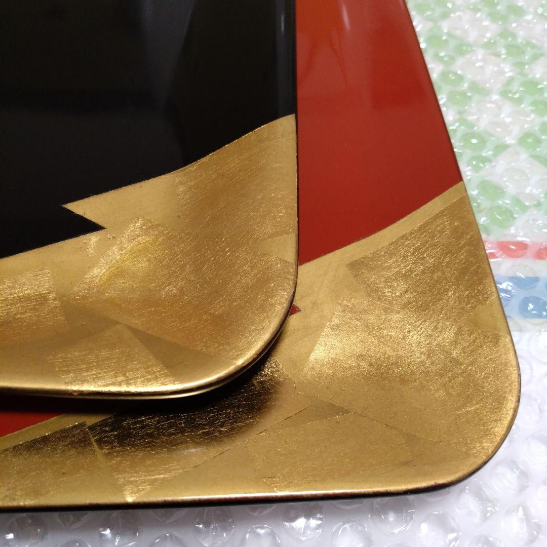 漆器 トレイ 2枚セット