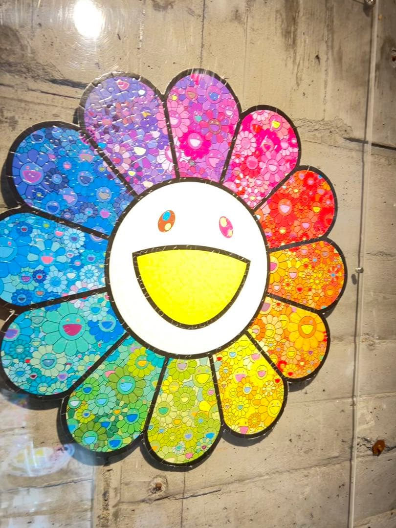 新色 村上隆 フラワー型 ジグソーパズル カイカイキキ