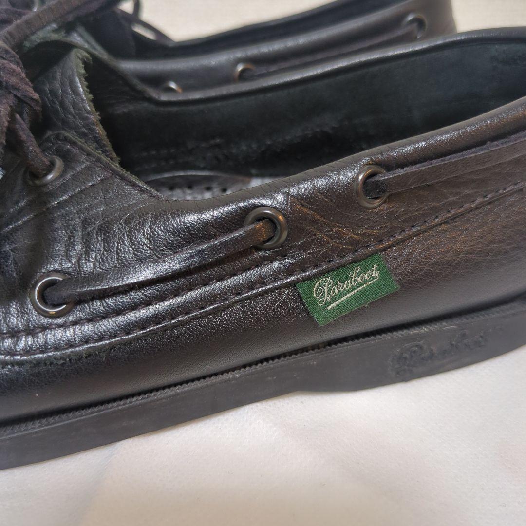 Paraboot デッキシューズ BARTH FOUL NOIRバース