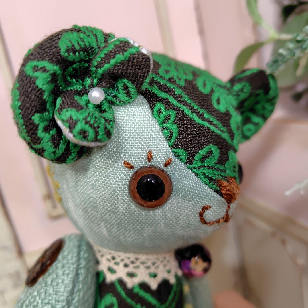 ミナペルホネン＊ハンドメイド＊ぬいぐるみ＊テディベア＊㊴ - メルカリ