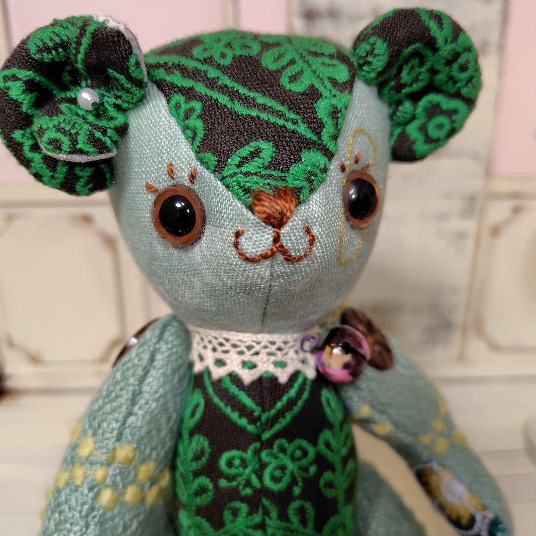 ミナペルホネン＊ハンドメイド＊ぬいぐるみ＊テディベア＊㊴ - メルカリ