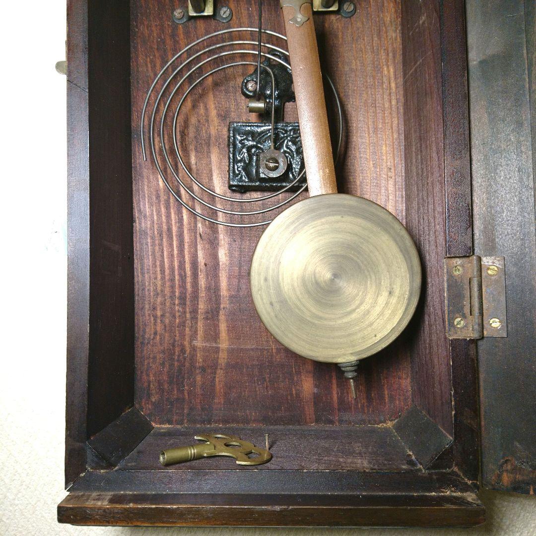 レトロ 振り子時計 メーカー不明