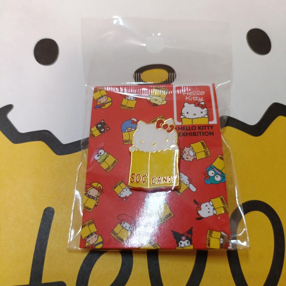 ハローキティ展 京都 ピンバッジ キティちゃん ピンク - メルカリ
