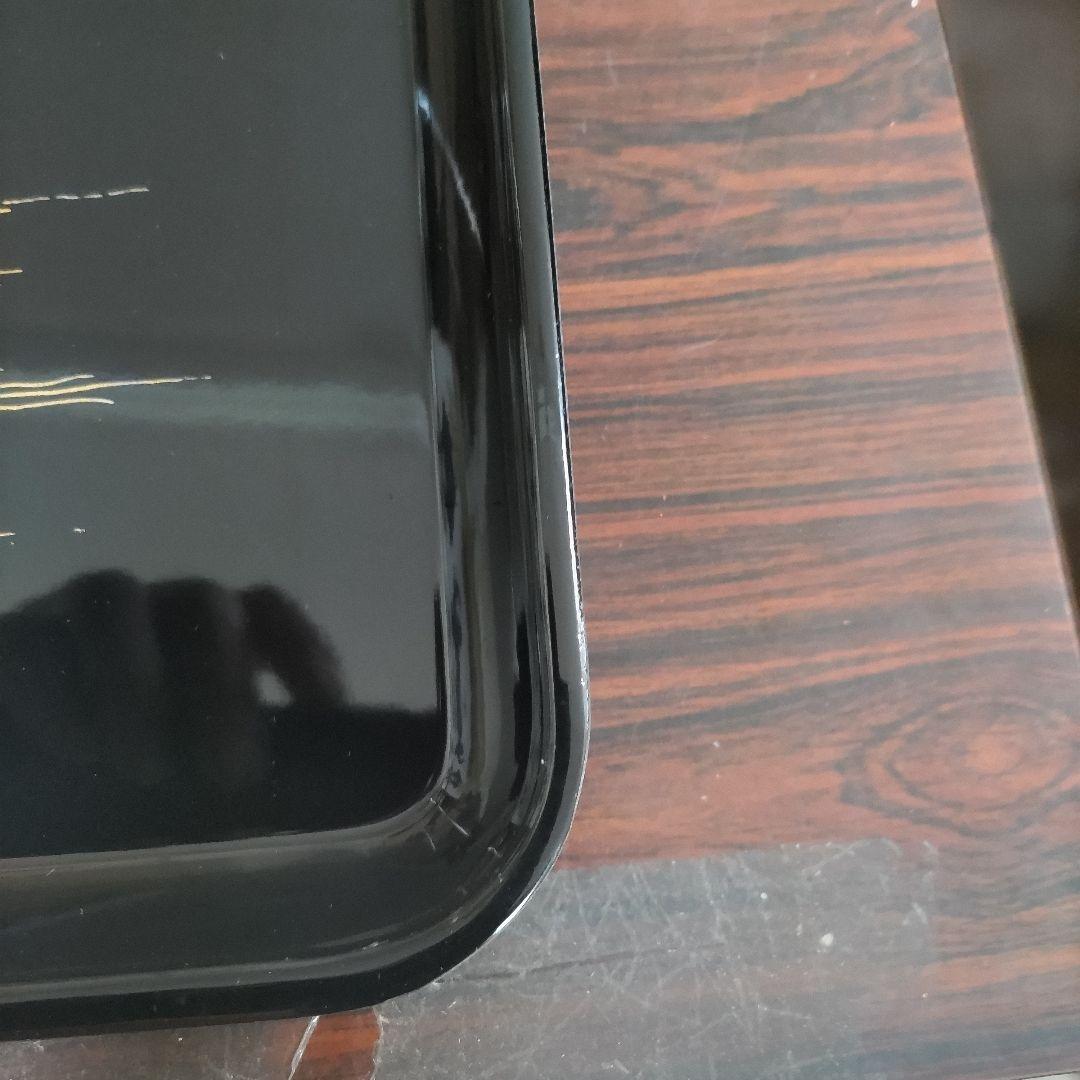 新品未使用　輪島塗　御会席御膳　漆器 10枚セット 富士山デザイン　盆　会席膳