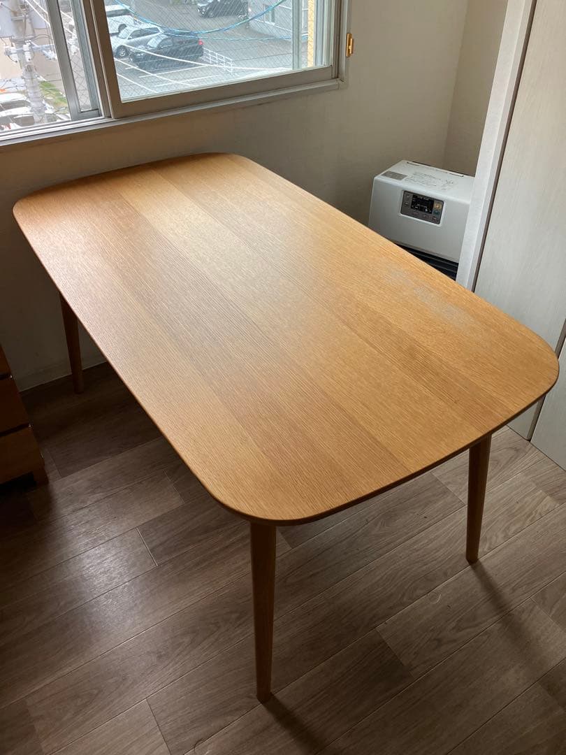 廃盤　無印良品　オーク無垢材テーブル　made in japan